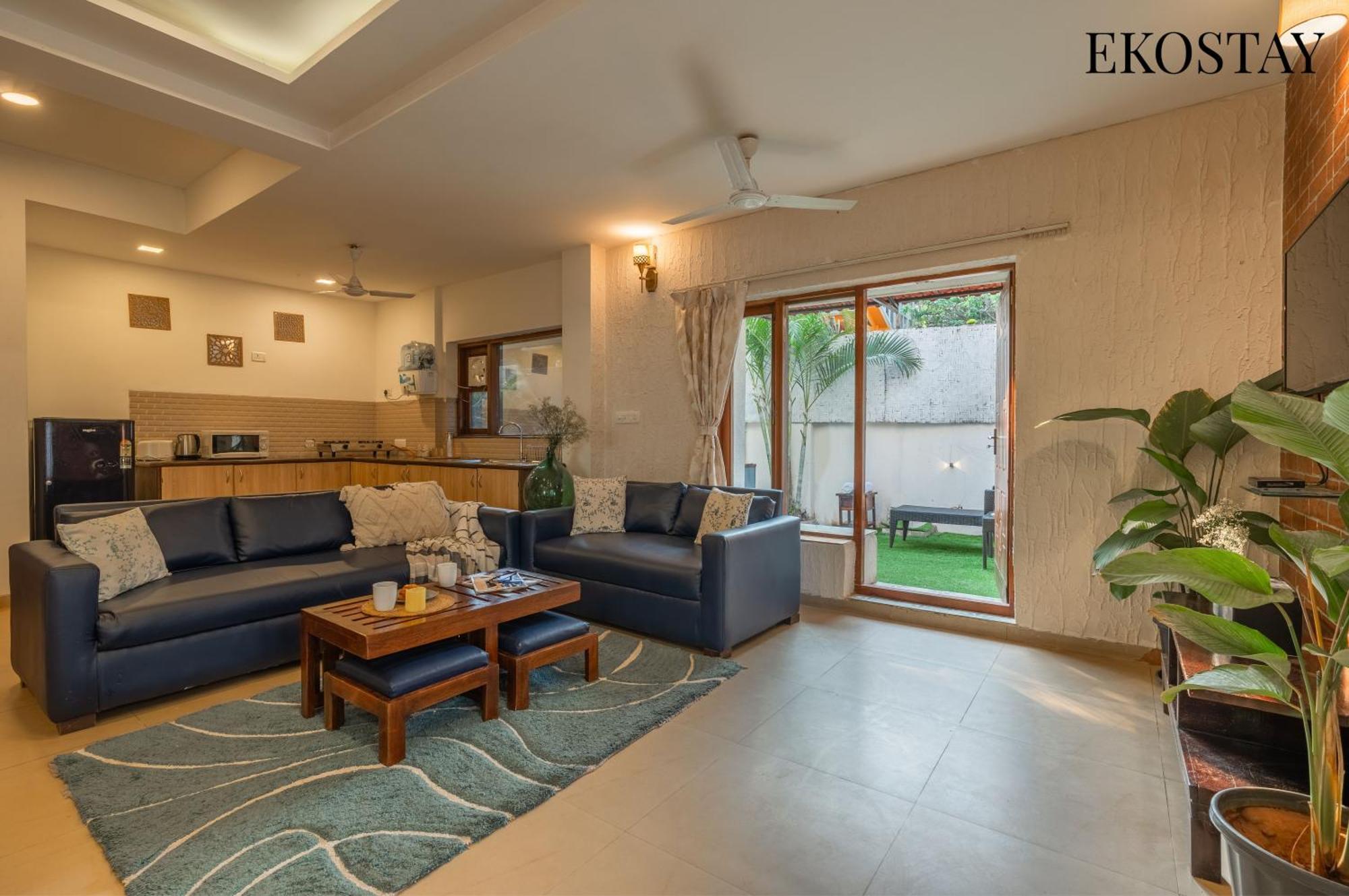 Eko Stay - Solace Villa I Charming Villa Close To Candolim Beach ภายนอก รูปภาพ