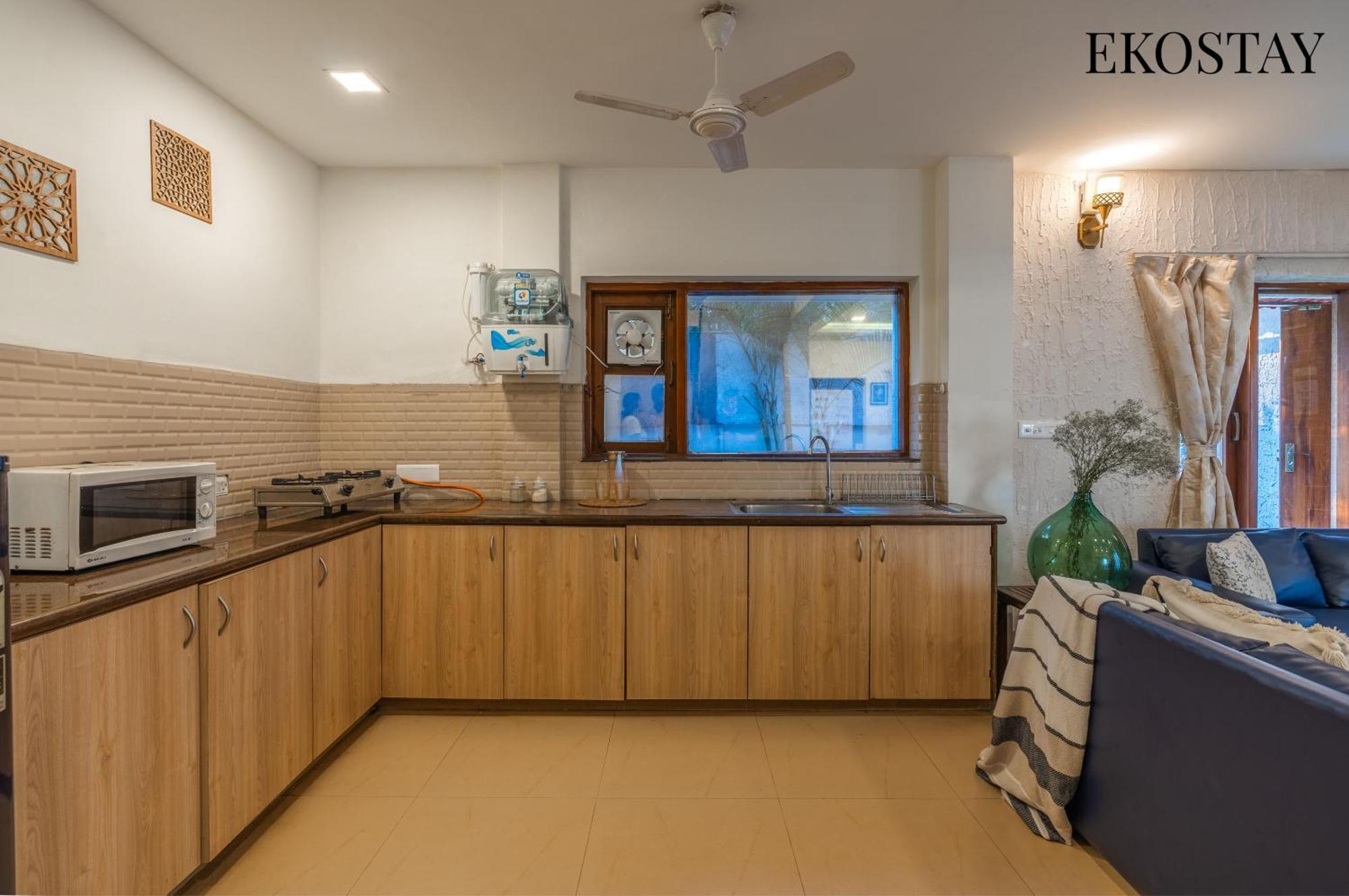 Eko Stay - Solace Villa I Charming Villa Close To Candolim Beach ภายนอก รูปภาพ