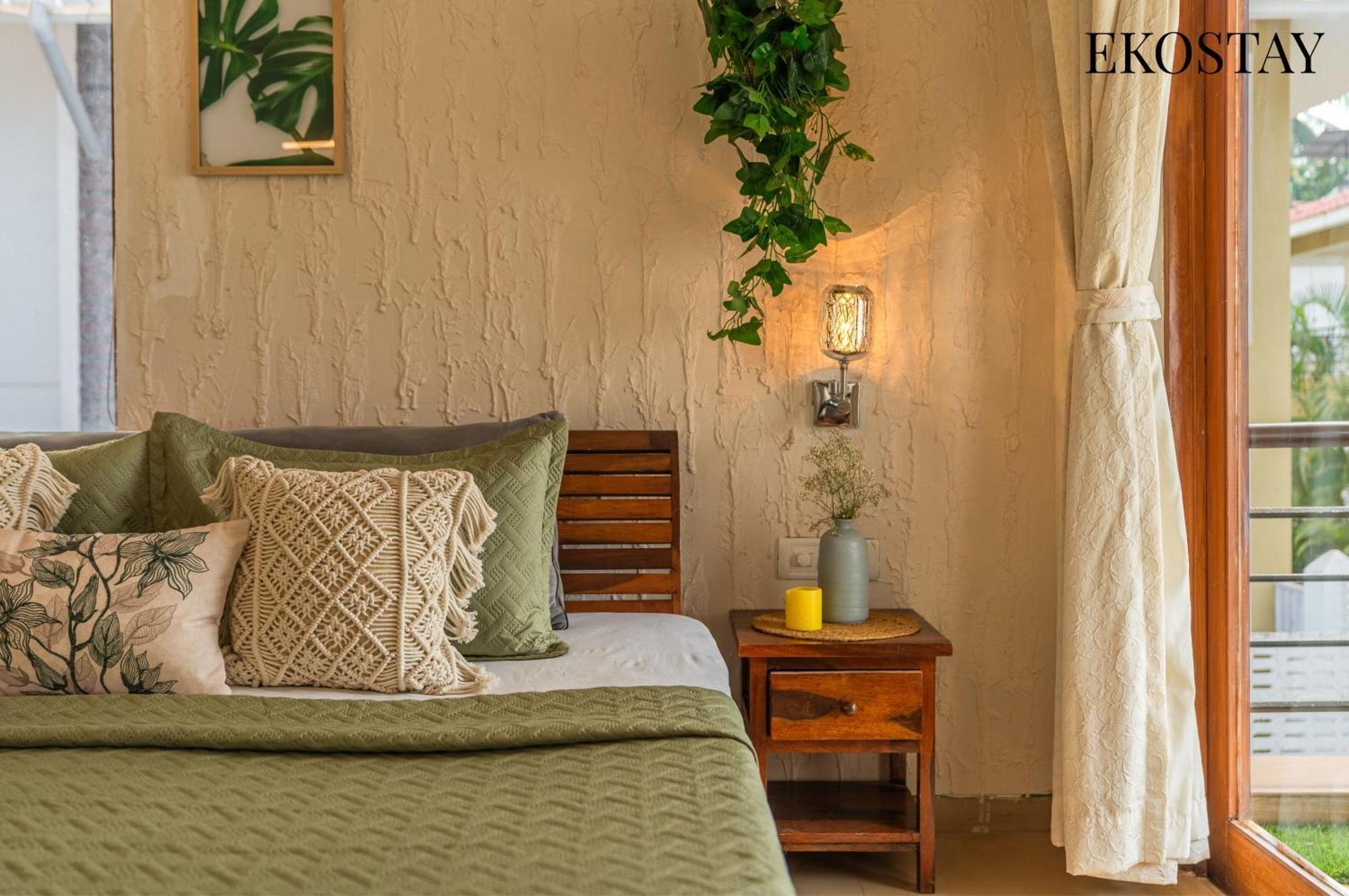Eko Stay - Solace Villa I Charming Villa Close To Candolim Beach ภายนอก รูปภาพ