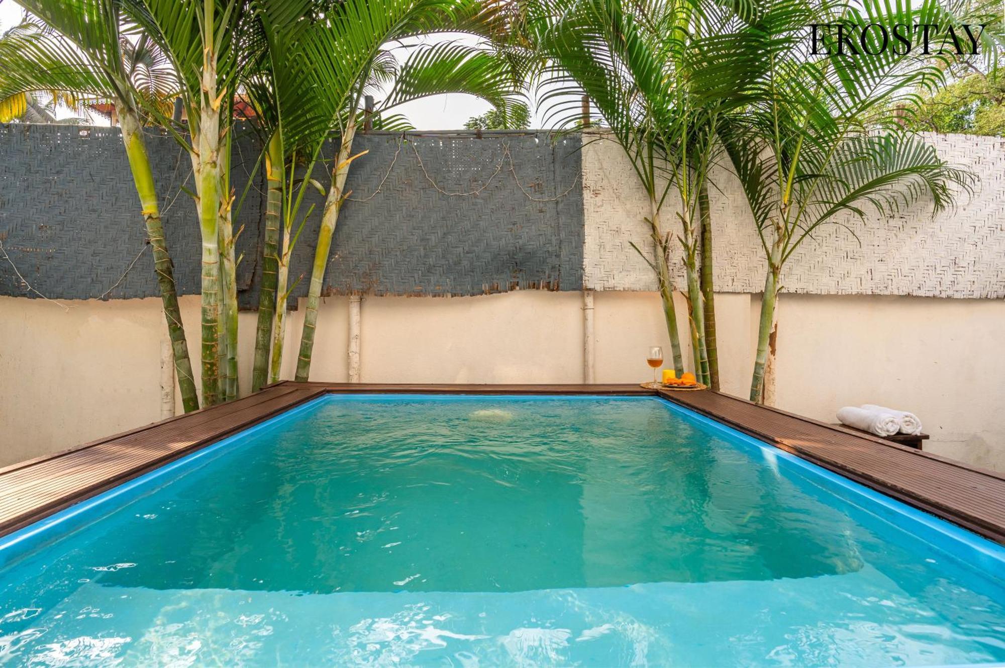 Eko Stay - Solace Villa I Charming Villa Close To Candolim Beach ภายนอก รูปภาพ