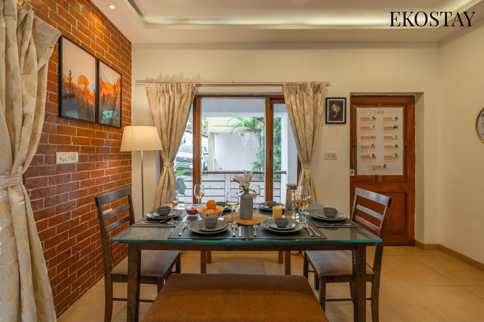 Eko Stay - Solace Villa I Charming Villa Close To Candolim Beach ภายนอก รูปภาพ