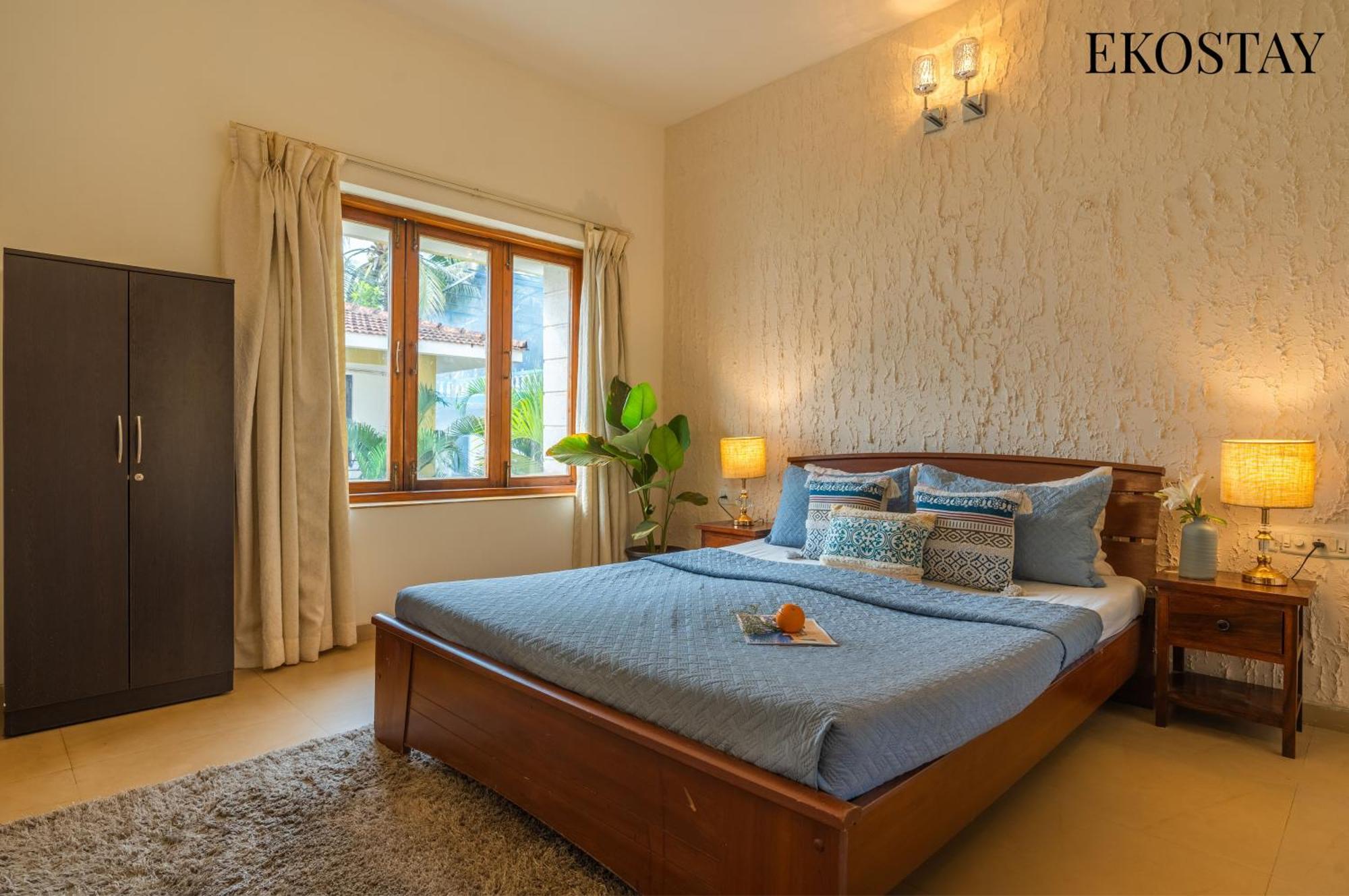Eko Stay - Solace Villa I Charming Villa Close To Candolim Beach ภายนอก รูปภาพ